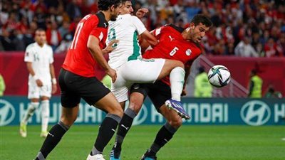 موعد مباراة مصر والجزائر مساء اليوم والقنوات الناقلة
