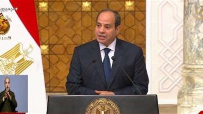 التليفزيون الألمانى يبث رفض السيسى فكرة تهجير الفلسطينيين إلى مصر