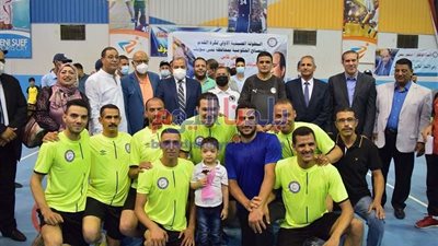 فريق جامعة بني سويف يحصد لقب كأس 