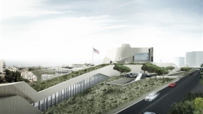 عاجل| اندلاع حريق في محيط السفارة الأمريكية في بيروت