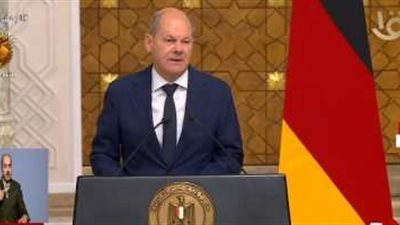 المستشار الألماني: نعمل معًا لضمان وصول المساعدات الإنسانية إلى قطاع غزة