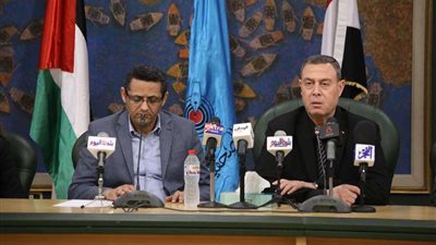مؤتمر نقابة الصحفيين.. السفير الفلسطيني يتوجه بالشكر لمصر ورئيسها على دعم القضية