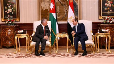 بعد قليل.. السيسي يلتقي العاهل الأردني بالقاهرة