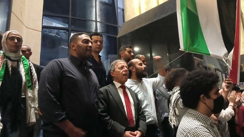 وقفة احتجاجية ضد