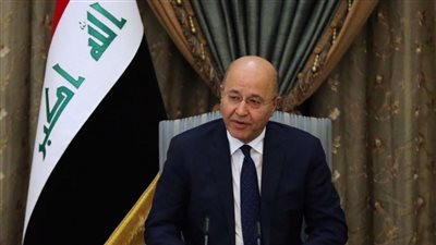 رئيس العراق يدعو إلى محاسبة المقصرين فى حريق مستشفى الناصرية