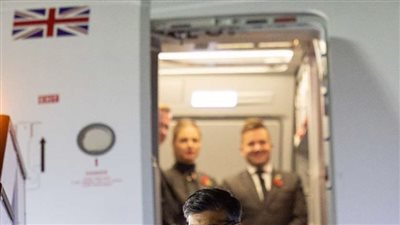 القاهرة الإخبارية: رئيس الوزراء البريطاني يتجه إلى مصر