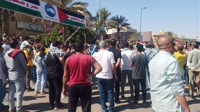 عاجل.. مسيرات نصرة غزة من أمام مسجد الحصري بأكتوبر