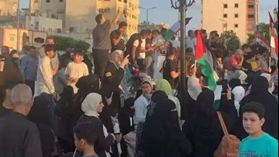 الشباب والرياضة تنظم وقفة تضامنية مع الفلسطينيين بميدان الساعة بشمال سيناء