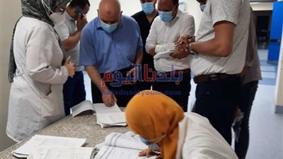 وكيل مديرية الصحة بالمنوفية يتفقد سير العمل بمستشفي حميات منوف
