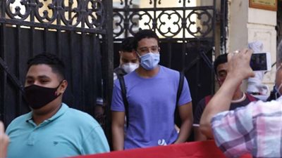 بالصور | انتهاء امتحان الجبر والهندسة الفراغية للثانوية العامة 2021