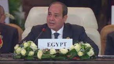 عاجل| الرئيس السيسي: نلتقي اليوم بالقاهرة في أوقات صعبة تمتحن إنسانيتنا