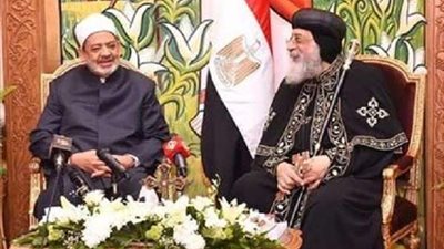 البابا تواضروس يهنئ الأمام الأكبر بعيد الأضحى