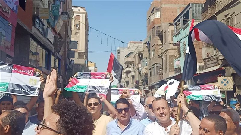 جانب من المسيرات