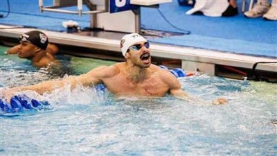 عبد الرحمن سامح يتوج بذهبية «50 متر فراشة» ببطولة كأس العالم