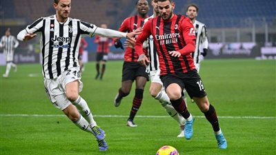 موعد مباراة ميلان ويوفنتوس في الدوري الإيطالي والقنوات الناقلة