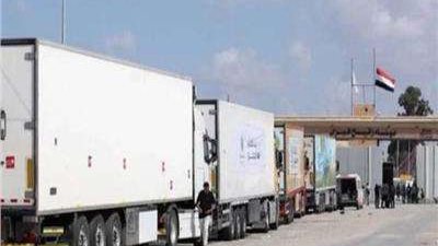 فتح منفذ رفح غدا لإدخال 40 شاحنة مساعدات إنسانية إلى غزة