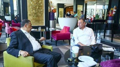 الخطيب يستقبل سفير مصر لدى المغرب