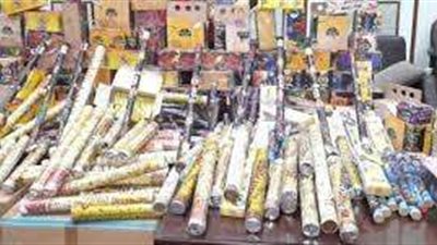 ضبط عاطل لقيامه بالاتجار في الألعاب النارية بالإسكندرية