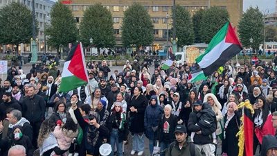 عاجل| مظاهرات حاشدة بموسكو تنديدا بالعدوان الإسرائيلي على غزة