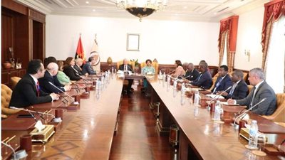 رئيس البرلمان يلتقي رئيسة الجمعية الوطنية الأنجولية