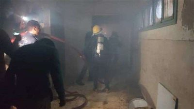 السيطرة على حريق داخل عقار في فيصل
