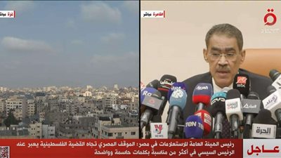 ضياء رشوان: إدانة إسرائيل لحماس غير منطقية