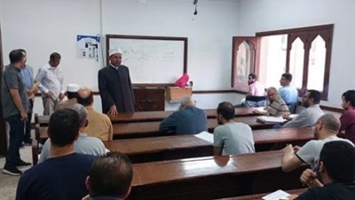 مدير الجامع الأزهر يتابع اختبارات نهاية المستوى برواق العلوم الشرعية