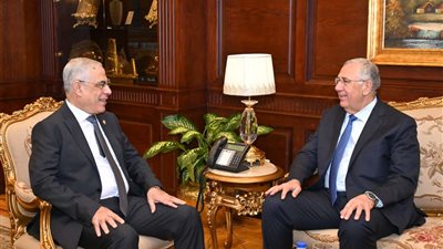 النائب العام يستقبل وزير الزراعة لتقديم التهنئة | صور