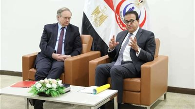 وزير الصحة يلتقي بسفير الاتحاد الأوروبي لبحث آليات التعاون والتنسيق