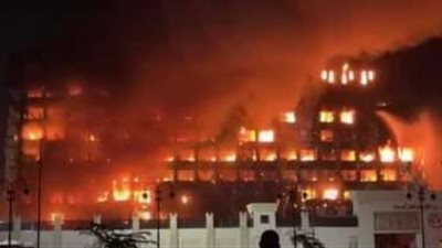 السيطرة على حريق غرفة كهرباء بعقار خلف مبنى محافظة الجيزة