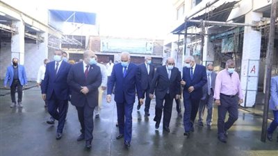 بالصور.. محافظ الجيزة يتفقد مجزر الوراق ويؤكد علي جاهزية