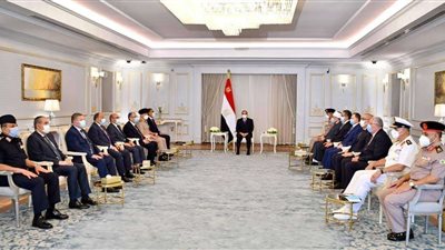 اجتماع للرئيس السيسي بمدينة العلمين الجديدة
