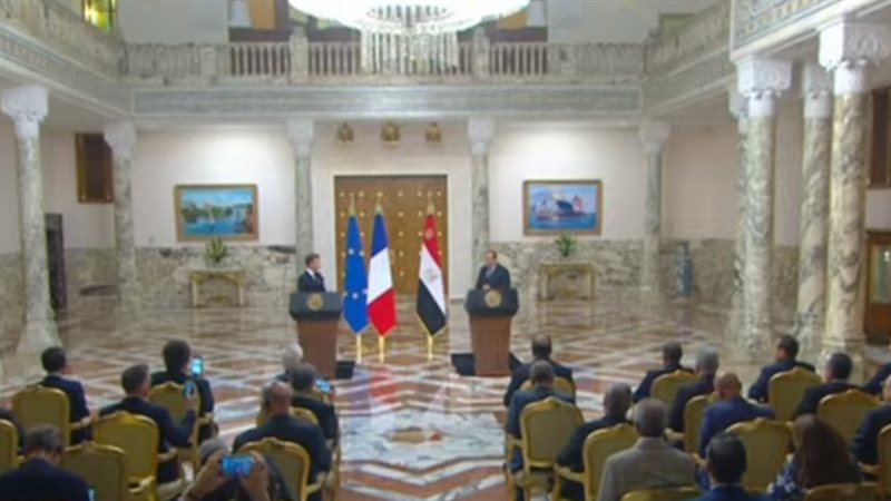 الرئيس السيسي ونظيره