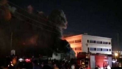 فحص السيارة المتسببة في مصرع وإصابة العشرات بالجيزة