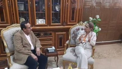 محافظ شمال سيناء يلتقي سفيرة كولومبيا خلال زيارتها العريش