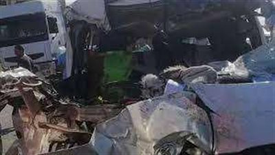 «صحة البحيرة»: من الصعب معرفة هوية الجثث المتفحمة في حادث طريق «الإسكندرية – القاهرة»