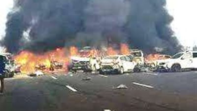 ننشر أسماء المصابين في حادث طريق القاهرة الإسكندرية الصحراوي