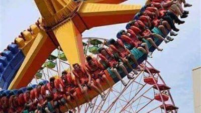 إصابة 15 طفل بعد سقوطهم من أحد الألعاب داخل ملاهى بالدقهلية