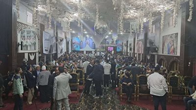 انطلاق المؤتمر الجماهيري للمرشح الرئاسي فريد زهران بالإسكندرية