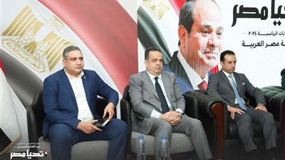 حملة السيسي الانتخابية تستقبل وفدًا من رؤساء الاتحادات الطلابية