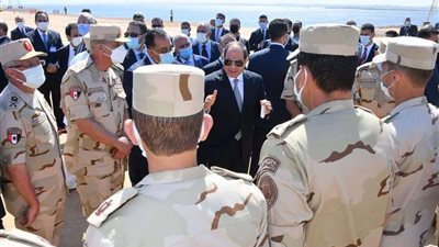 الرئيس السيسي: الهدف من إقامة هذه المشروعات تغيير الواقع بمحافظة الإسكندرية