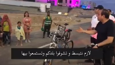 خلال جولته بمدينة العلمين.. المواطنون يوجهون التحية والشكر للرئيس السيسي (فيديو)