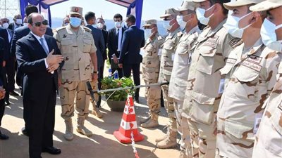 الرئيس يتفقد أعمال تطوير المحاور والطرق الجديدة بالإسكندرية