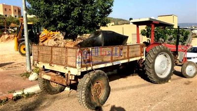 مصرع شخص دهسا أسفل عجلات جرار زراعي في المنيا