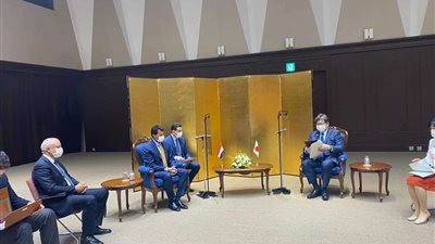 أشرف صبحي يبحث التعاون الثنائي مع نظيره الياباني قبل افتتاح دورة الألعاب الأولمبية بطوكيو