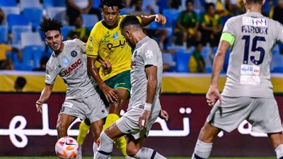 التعادل الإيجابي يحسم الوقت الأصلي من مباراة الخليج وضمك