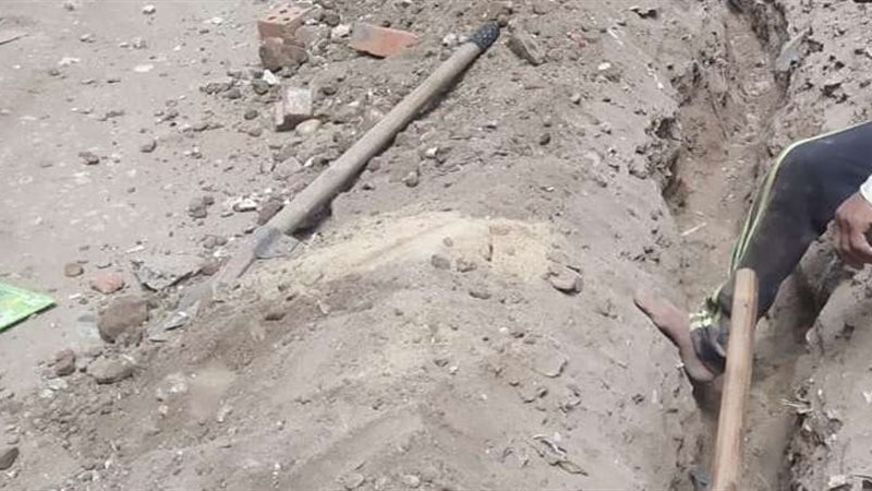 إيقاف أعمال حفر مخالفة