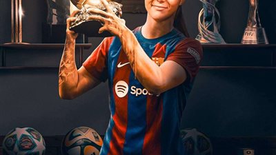 الكرة الذهبية| نجمة برشلونة تحصد جائزة أفضل لاعبة في العالم