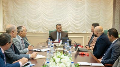 وزير الإنتاج الحربي يستقبل ممثلي شركة استشارة للتنمية الصناعية لمناقشة التعاون المشترك