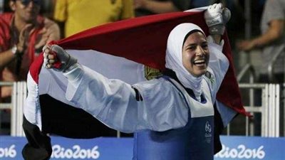 أول ميدالية مصرية.. هداية ملاك تُتوج ببرونزية التايكوندو في 